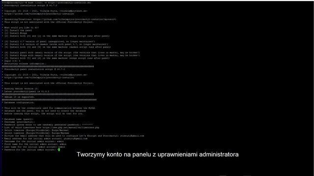 Instalacja panelu Pterodactyl | Szybki sposób смотреть онлайн