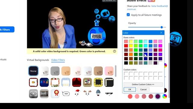 Zoom Studio Effects Beta 2021 Review~ How To Virtually Enhance Facial Features смотреть онлайн