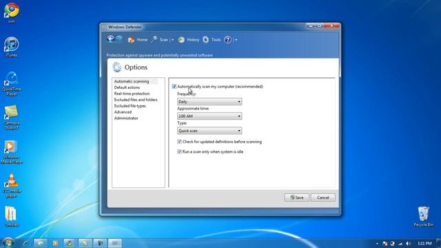 Disable Windows Defender Automatic Daily Scan смотреть онлайн