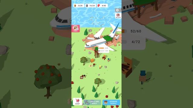 Isle Builder Click to Survive Gameplay Part 4 - Android-iOS смотреть онлайн