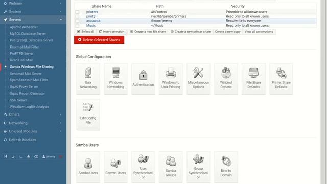 Webmin User Interface Intro For Ubuntu Linux смотреть онлайн