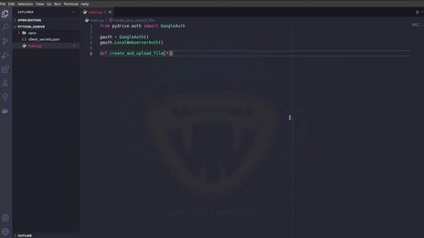 Работаем с Google Диск на Python | Сохраняем файлы в облако | Google Drive API