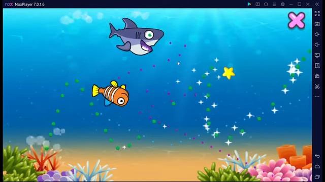 Coloring and Learn by Orange Studios - game play via Nox Player on a Windows 11 Laptop смотреть онлайн