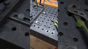 Оснастка для сварочного 3Д стола за 15 минут (Из сварки в СТОЛЯРКУ))))