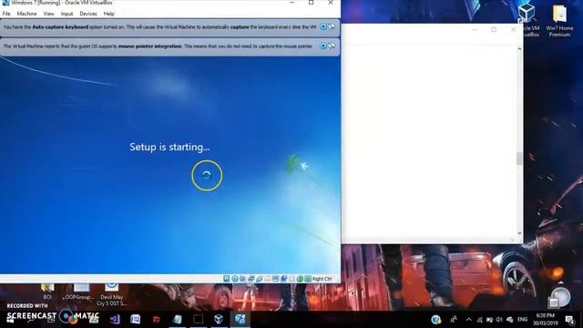 VirtualBox Windows 7 Installation Tutorial смотреть онлайн