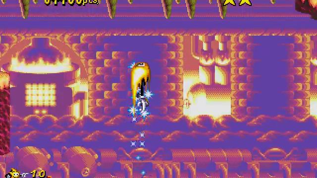 Ristar (MegaDrive/Genesis): Planet Scorch смотреть онлайн