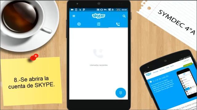 Como descargar Skype y Configurarlo Android 2.3+ смотреть онлайн