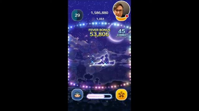 Line Disney Tsum Tsum - Jasmine Gameplay skill 6 смотреть онлайн