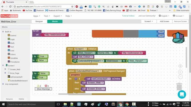 WebView Custom Error Page | AIA File | Thunkable | Appybuilder | Makeroid смотреть онлайн