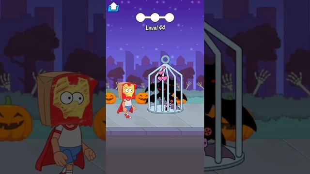 Help The Hero - Gameplay Walkthrough Part 4 Levels 36-50 (Android, iOS) смотреть онлайн