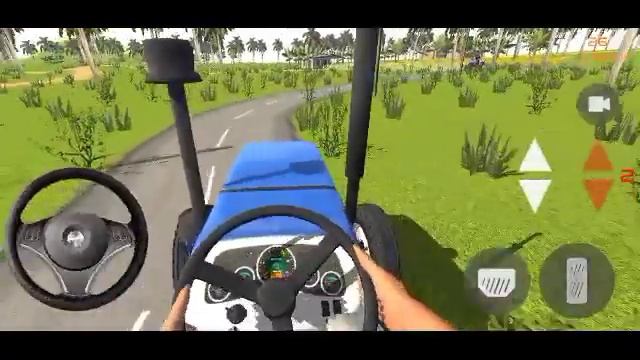 TRANSPORTING tractor driving 3d #fs22 Sonalika🚜 tractor Offroding Android gameplay #gta5 #gtav смотреть онлайн