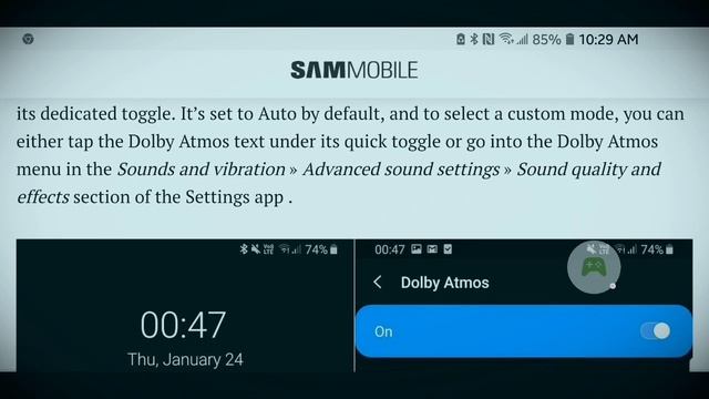 Galaxy S8 and Note 8 get Dolby Atmos with Android Pie смотреть онлайн