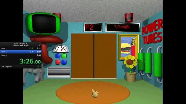 Baldi's Basics Plus Speedrun (6:35)