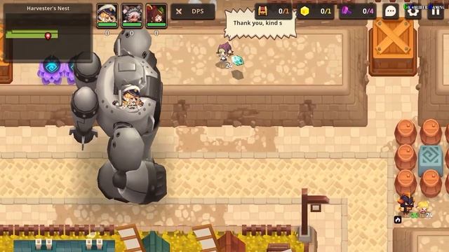 Guardian Tales Android iOS Walkthrough - Part 7 - World 2: Teatan Kingdom смотреть онлайн