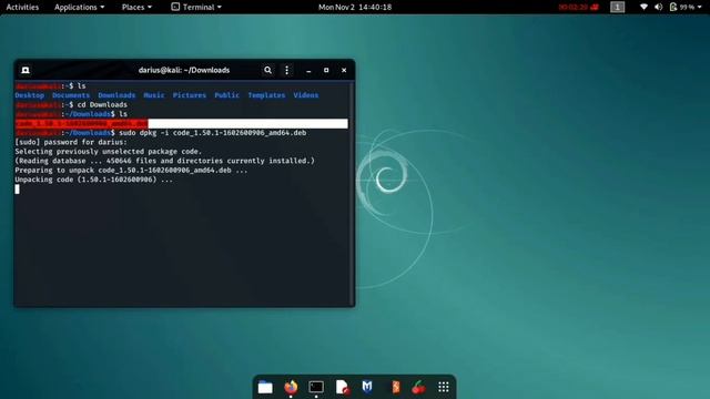 How to install vscode in Kali Linux смотреть онлайн