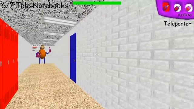 Baldi's Teleporting Chaos V1.1 (Baldi's Basics Mod)