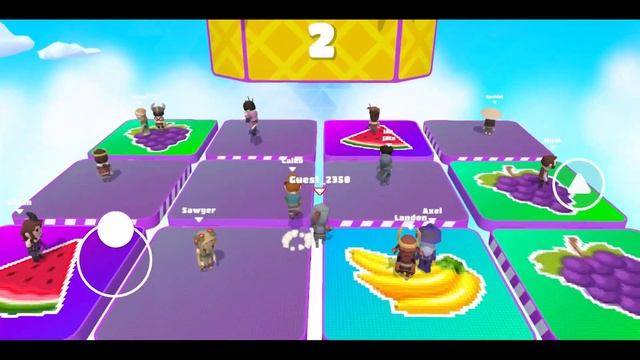 Fall Dudes 3D - Gameplay (Android) смотреть онлайн