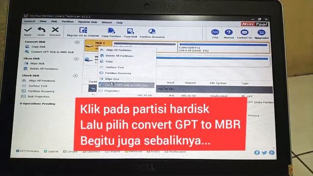 Solusi gagal instal windows karena GPT atau MBR partition style смотреть онлайн