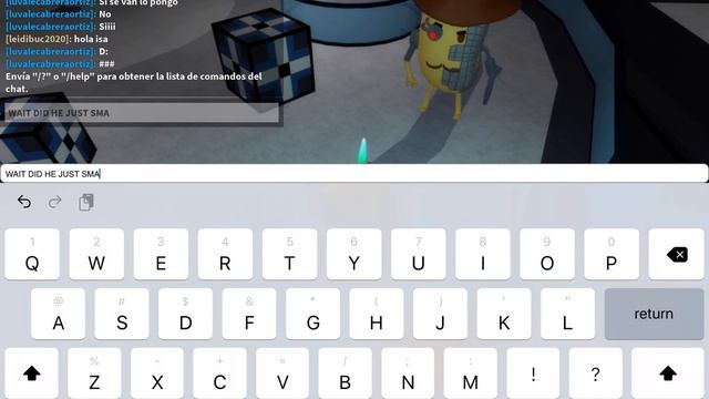 He Has An Apple In Piggy