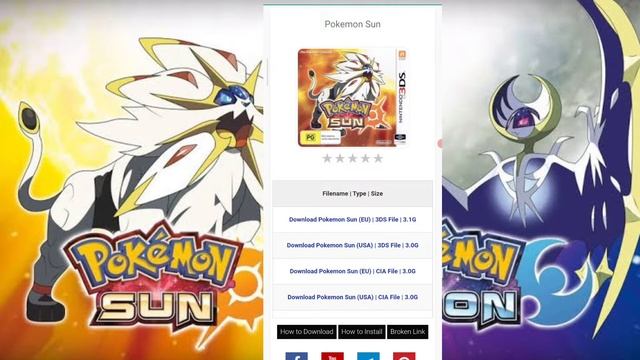 How to Download Pokemon Sun in Android [Games Guru [Phantom Flitzz] смотреть онлайн