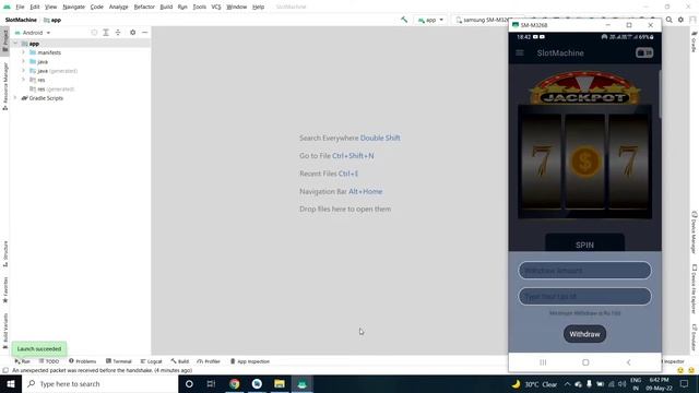 Slot Machine Game Earning App Android Studio Source Code | Casino Game Source Code | MakeEasy смотреть онлайн