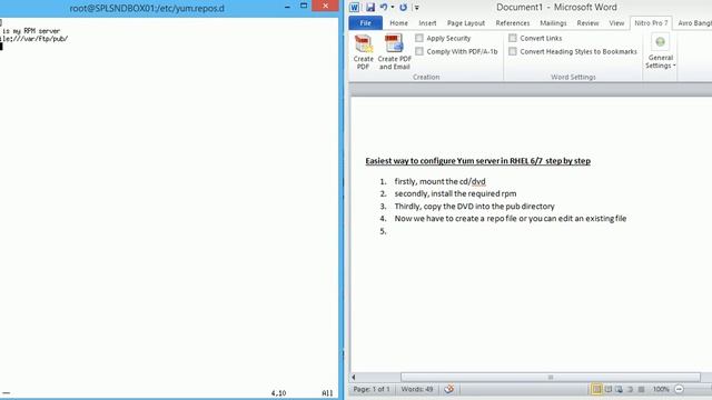 Easiest way to configure yum server client in RHEL 6 /7 смотреть онлайн