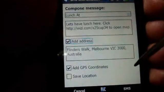 windows mobile app - Wizi SMS Location смотреть онлайн