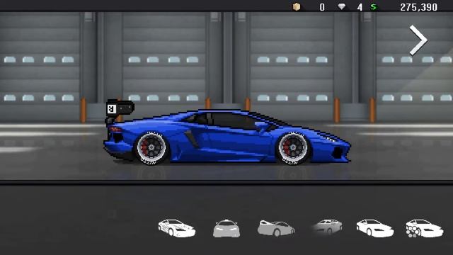 cara buat Lamborghini anvetador ( pixel car racer смотреть онлайн