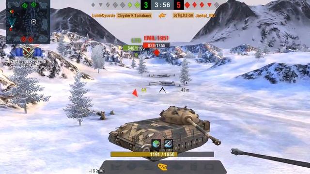 world of Tanks Blitz Chrysler K the last mohican смотреть онлайн