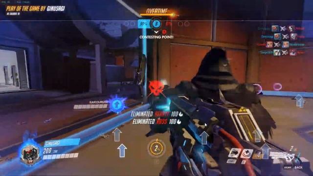 Overwatch Soldier Bad ass Highlight 1 смотреть онлайн