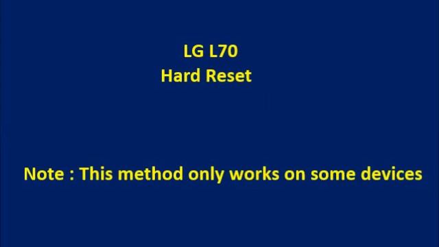 How to Hard Reset LG L70 and Forgot Password Recovery, Factory Reset смотреть онлайн