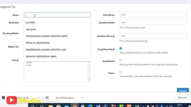 Cara Input Soal CBT di Nosware смотреть онлайн