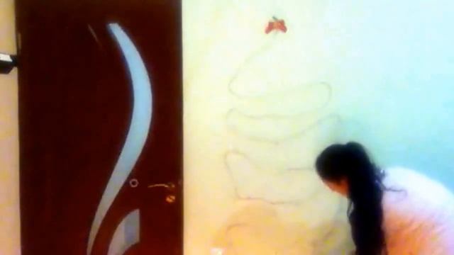 DIY ; ЁЛОЧКА ИЗ гирлянды ... смотреть онлайн