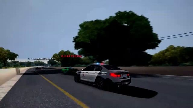 Test Drive Unlimited Pursuit BMW M5 F90 Police chasing 2 racing Saleen S7 смотреть онлайн