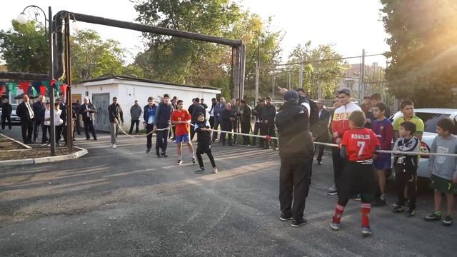 Открытие современной дворовой территории смотреть онлайн