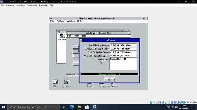 Windows NT 3.51 Color schemes - The Blues смотреть онлайн