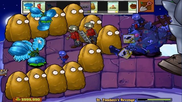 99999 WINTER MELON vs DR. ZOMBOSS EPIC HACK PLANTS VS ZOMBIES смотреть онлайн