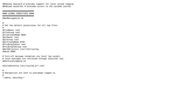 DevOps & SysAdmins: Rsyslog doesn't create log files on CentOS7 смотреть онлайн