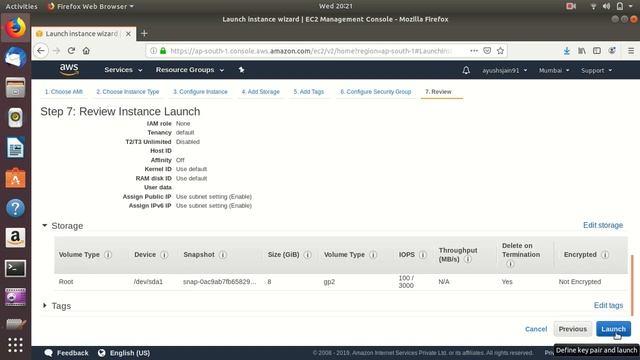 Launching an Ubuntu Image on AWS EC2 смотреть онлайн