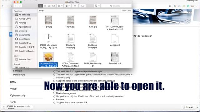 How to Install SmartPss on MAC iOS смотреть онлайн