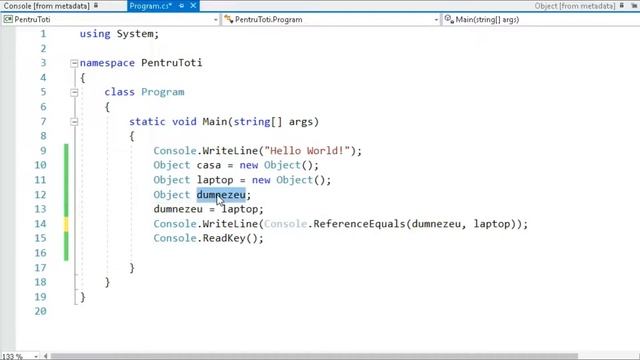 C# CONCEPTUL POO смотреть онлайн