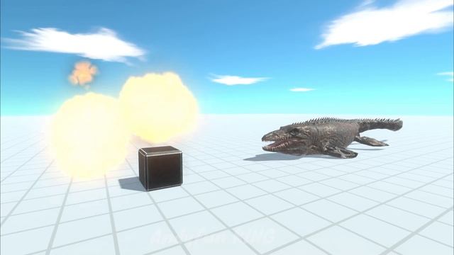 This DYNAMITE blew up the worst creature on the planet | Animal Revolt Battle Simulator смотреть онлайн