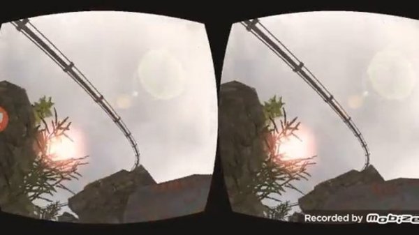 катаюсь на американских горках, в виртуальной реальности