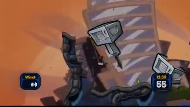 Ninja Rope Pro-ness turns into Massive Fail [Worms 2: Armageddon - 360] смотреть онлайн