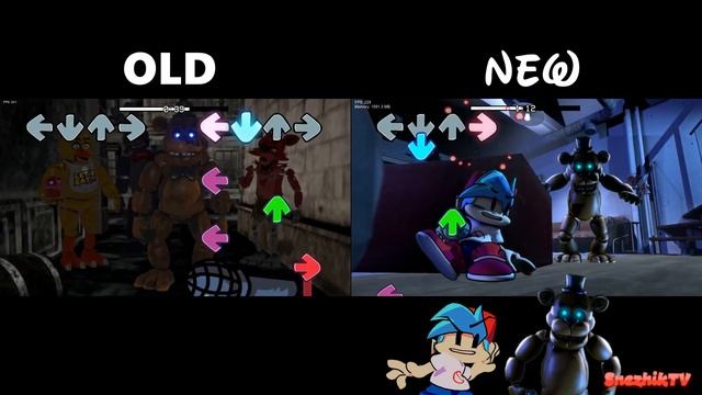 FNF VS FNaF | Funkin' Delivery - Something Special UPDATE - OLD vs NEW смотреть онлайн
