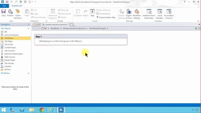 SharePoint Declare Record Workflow смотреть онлайн