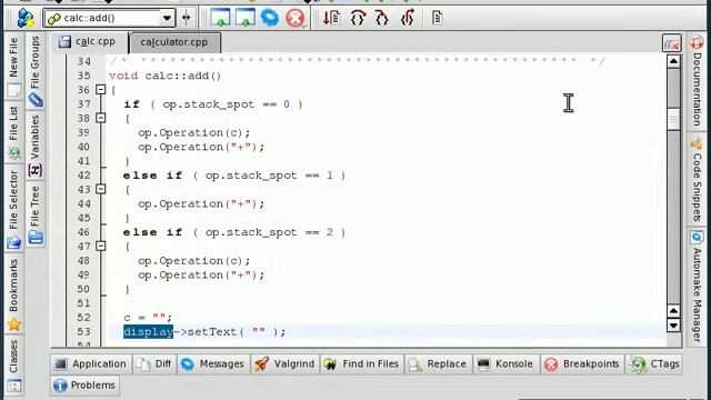 Linux Calculator 14 KDEvelop Part 4 смотреть онлайн