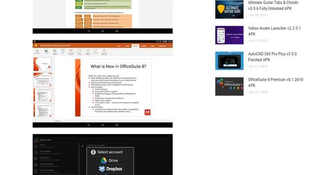 Download OfficeSuite 8 Premium v8.1.2641 APK смотреть онлайн