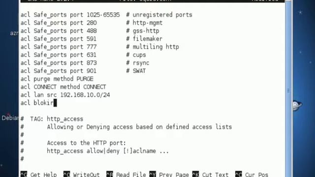 Proxy Server Debian смотреть онлайн
