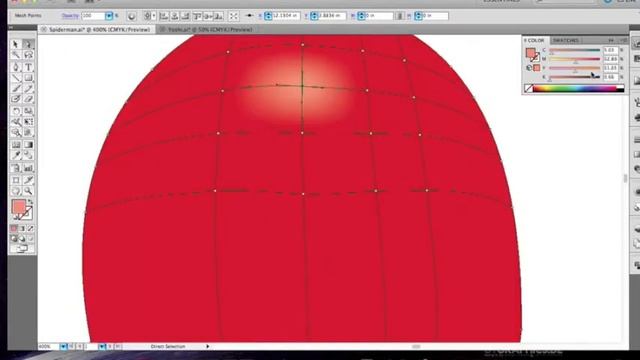 Mesh Tool Tutorial. Illustrator on Mac смотреть онлайн